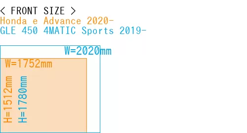 #Honda e Advance 2020- + GLE 450 4MATIC Sports 2019-